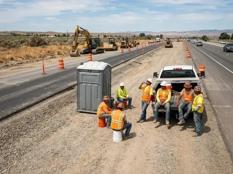 highway-road-construction-crew-007 — frequently asked questions, Porta Potty and Restroom Rentals in Starke, FL